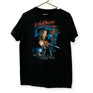 A nightmare on elm street T-shirt. Size medium. Freddy